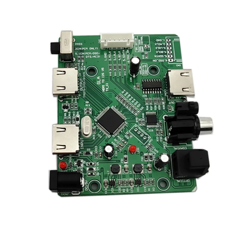 HDMI/MHL двойной режим разделения для извлечения аудио ies/DSD/волокно/коаксиальный(HDMI к ies/IIS