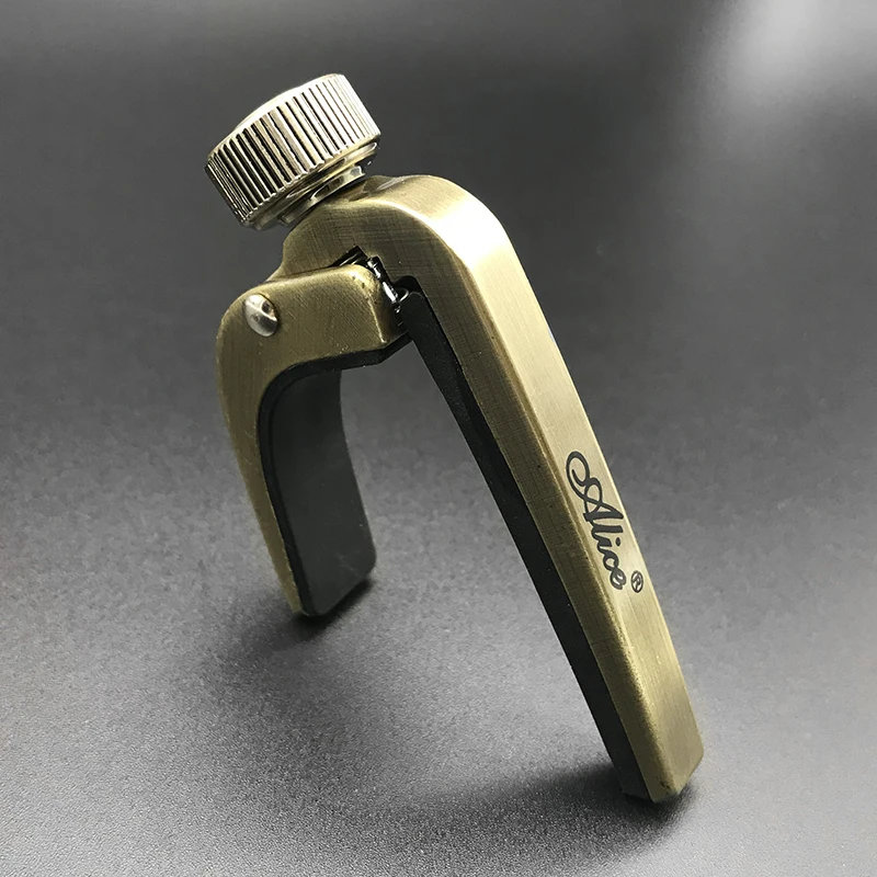 A007J приспосабливаемая роликовая металлический каподастр для гитары Зажим