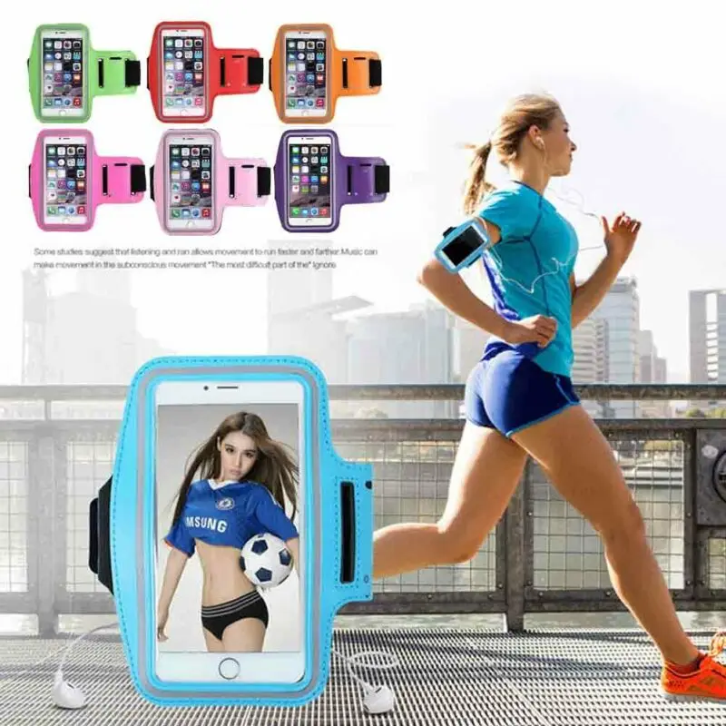 Водонепроницаемая Спортивная Повязка на руку для бега тренажерного зала поясная