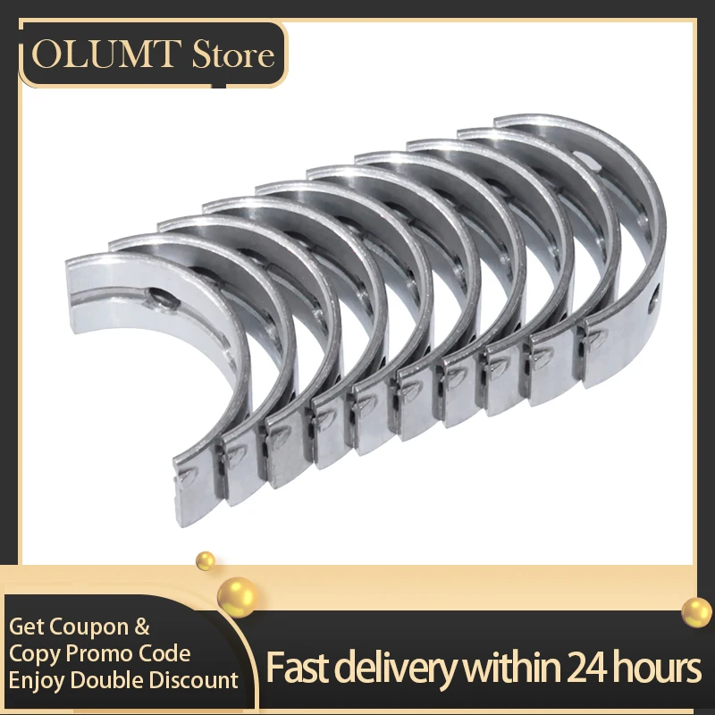 10 шт. моторный Запчасти основного коленчатого вала подшипник коленчатого вала для HONDA CBR22 CBR250 CBR250RR Hornet250 CB250 Jade250 MC22