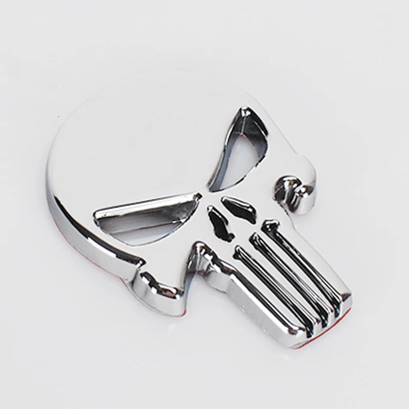 3D металлические наклейки в виде черепа для автомобильного багажника Dodge Ram 1500 2500