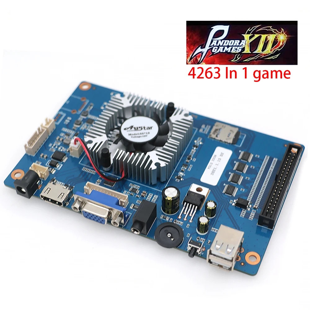 

3D XII 12 3339/ 4263 в 1 игровая доска для домашнего телевизора HD файтинг аркадная игровая консольная машина материнская плата HDMI VGA для ЖК-дисплея