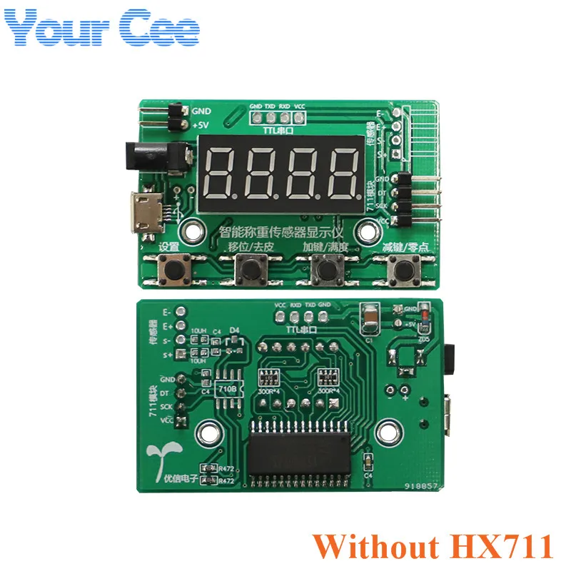 Электронные весы HX711 с функцией измерения яркости|Датчики| |