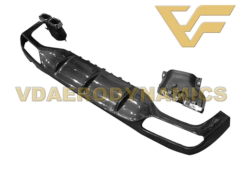 Подходит для 16 20 Benz W213 E Class E200 E250 E220 E300 E350 E400 E450 VAD E63 стильный задний диффузор губ из