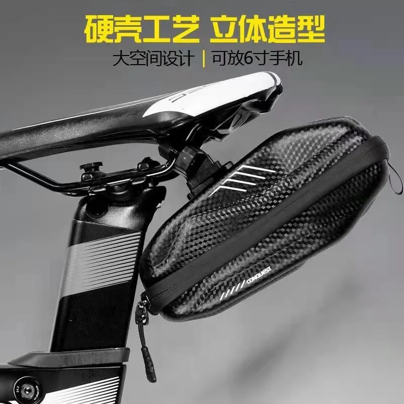 

Neutral 1L Bicycle Bag Waterproof Hard Shell Cycling Bag Front Tube Cell Phone Saddle Bag Phone Holder Case Bike Accessories