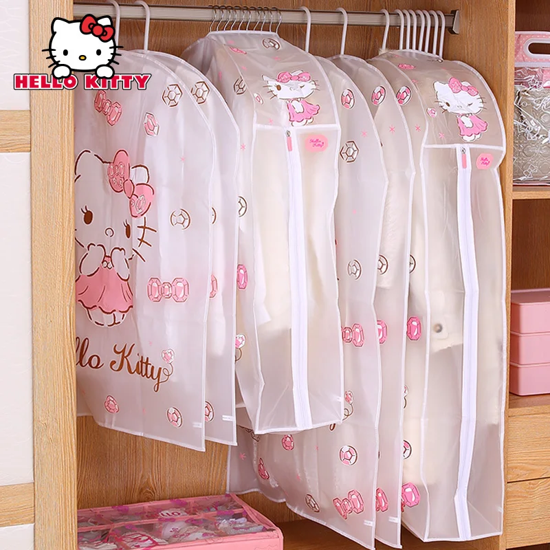 Hello Kitty одежда костюм набор Пылезащитная Сумка переноска Пылезащитный Набор Органайзер организованный шкаф висячая ткань шкаф Органайзер