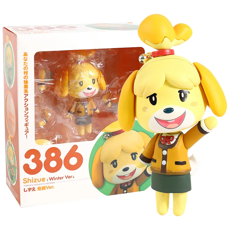 

Фигурки героев аниме Shizue:Winter Isabelle 386, милые игрушки Аниме Figma, модель пересечения, Детская кукла, коллекционер, игрушки, фигурки, подарок