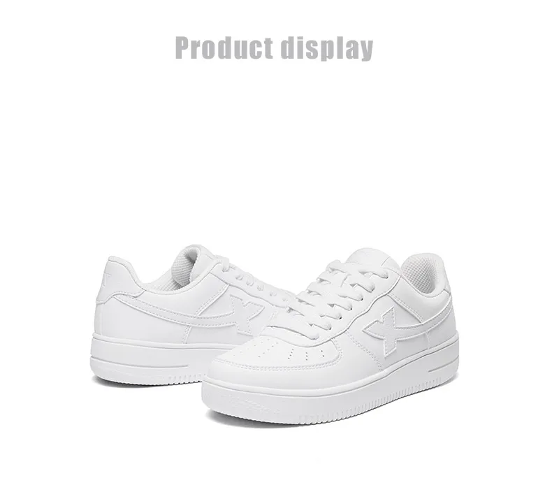 Xtep/белая женская обувь; Новинка года; сезон весна; женская обувь для скейтбординга; черные удобные кроссовки; повседневная обувь; 881218319851