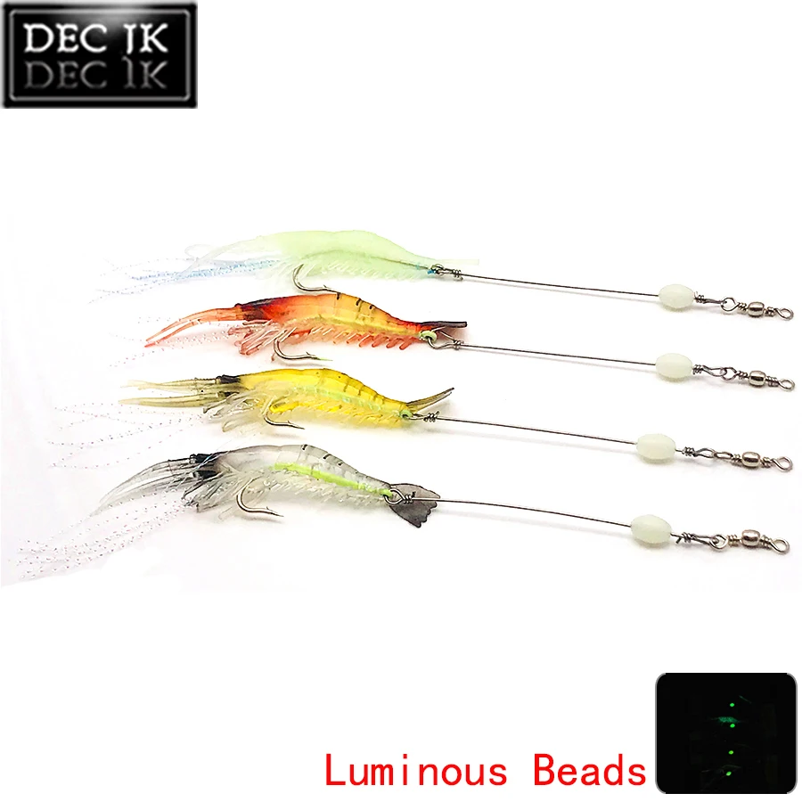 Искусственные Креветки Easy Shiner Мягкая силиконовая приманка для рыболовных