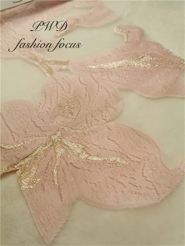 baby pink Последняя французская блонда желтая белая кружевная ткань Африканская кружевная ткань нигерийская вышивка кружевной материал для свадьбы кружева - Цвет: baby pink