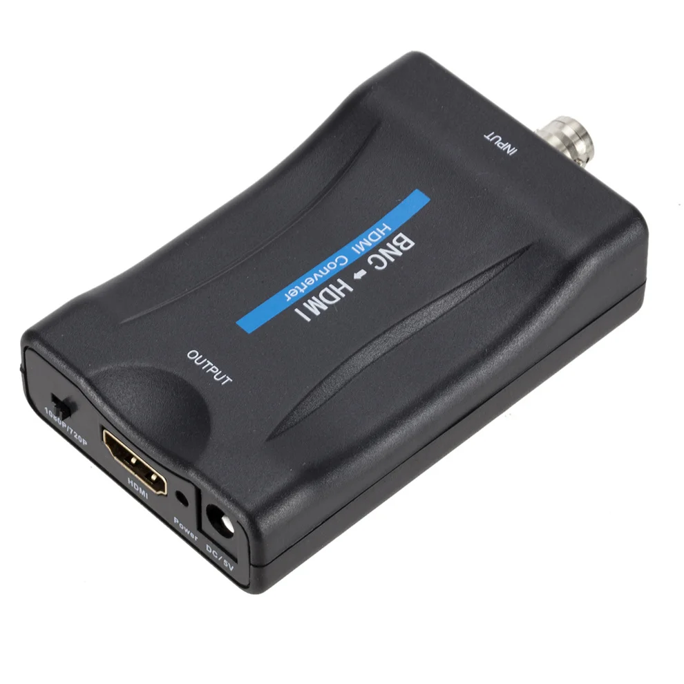 LccKaa BNC-HDMI-совместимый преобразователь 1080P/720P монитор видеонаблюдения сигнала ТВ с