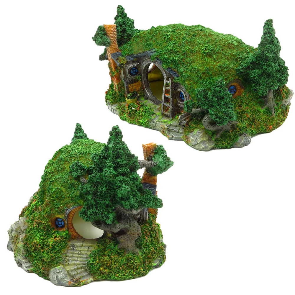 

Creative Resin Escape Hole Exquisite Landscaping Decorations for Aquarium Fish Tank