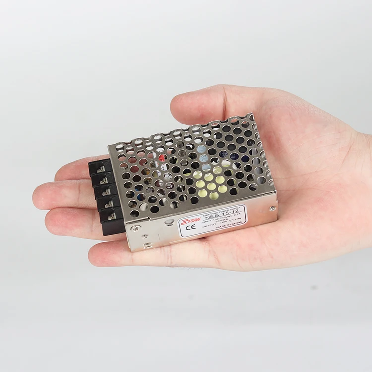 NES 15 12 промышленный SMPS 110v 230v ac v dc преобразователь цепи 15w электрический
