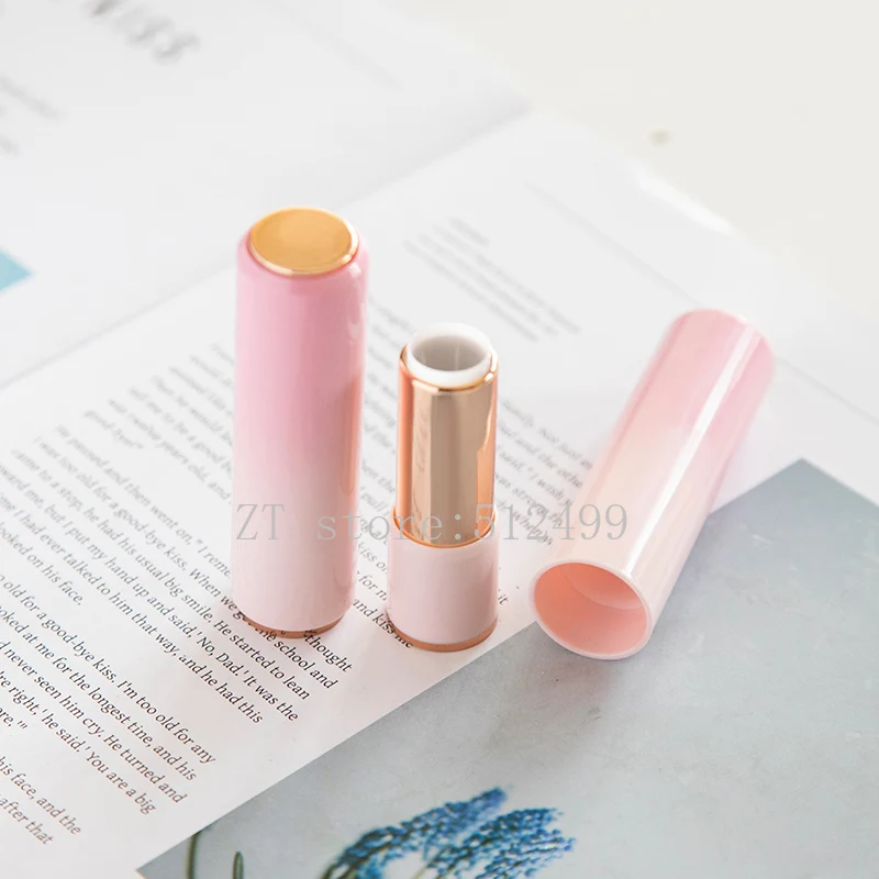 

10/30/50pcs Press Type Gradient Purple Pink 12.1mm Empty Lipstick Tube Lip Balm Container Lipstick Shell Cosmetics Refillable