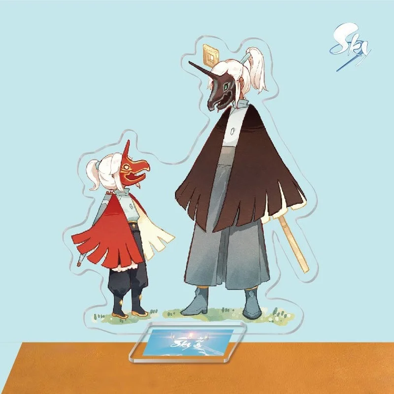 

Брелок для ключей с изображением детей и неба, мужской мультяшный стоячий брелок с фигуркой, кольцо для ключей для женщин, милая девушка, сов...