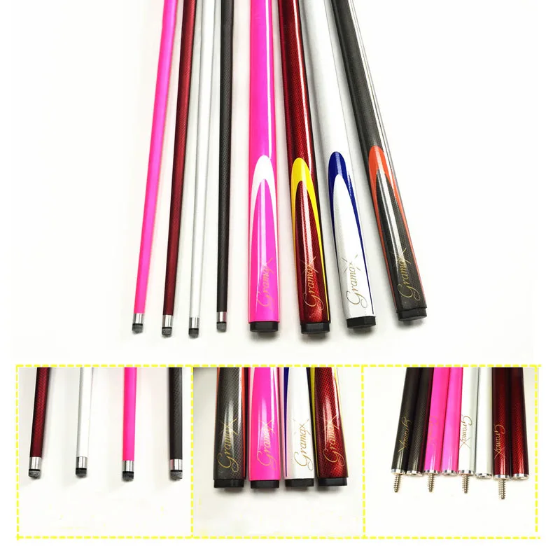 Углеродное волокно 57 &quot1/2 совместный центр бильярдный кий разноцветный Taco