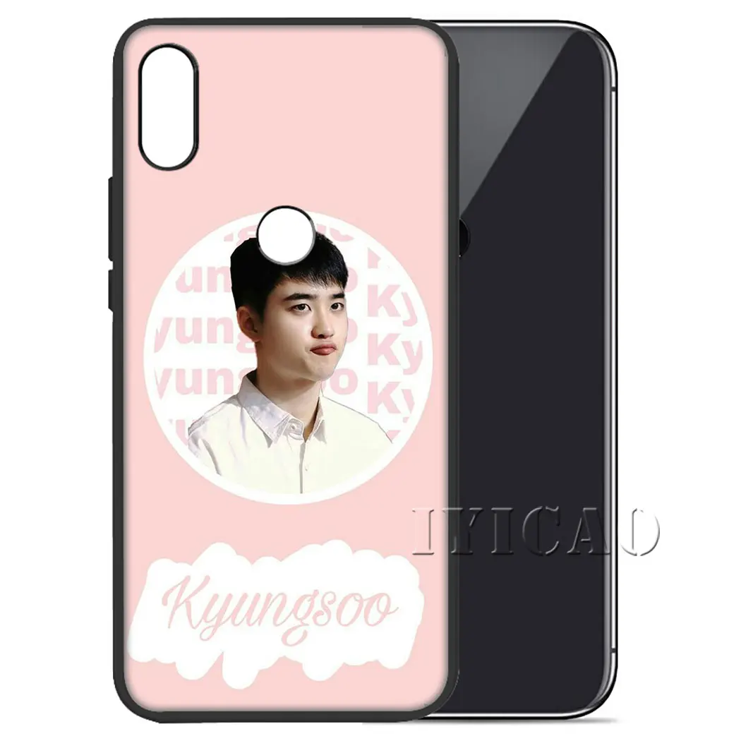 IYICAO EXO D.O. Doh Kyungsoo Soft Silicone Case for Xiaomi Redmi Note 4X 5 6 7 8 Pro 5A Prime |