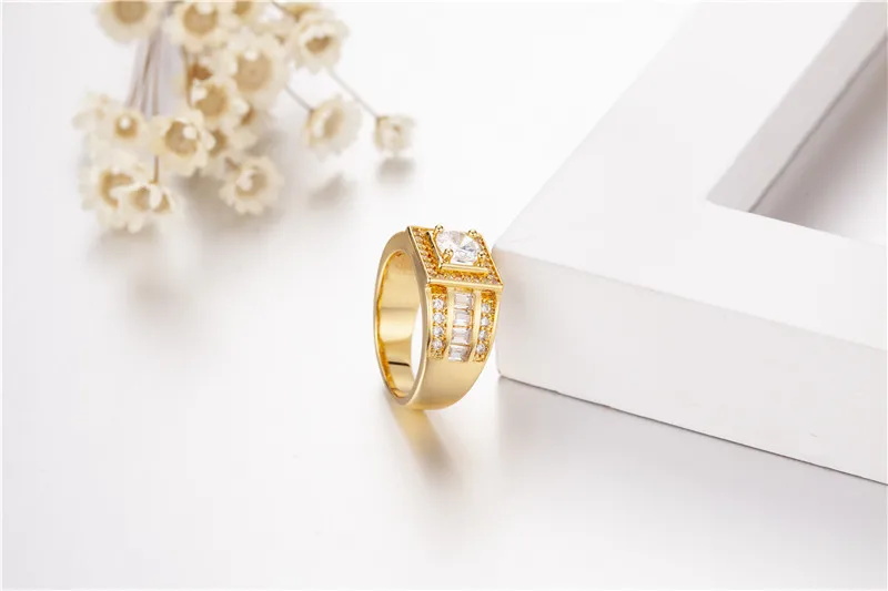 Настоящее Твердое Серебро 925 пробы обручальные кольца для мужчин роскошные