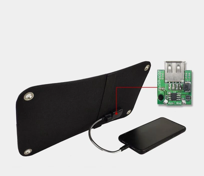 7w solar mobile phone charger outdoor emergency portable 5v usb flexible solar panel charger solar cell 317178mm free global shipping