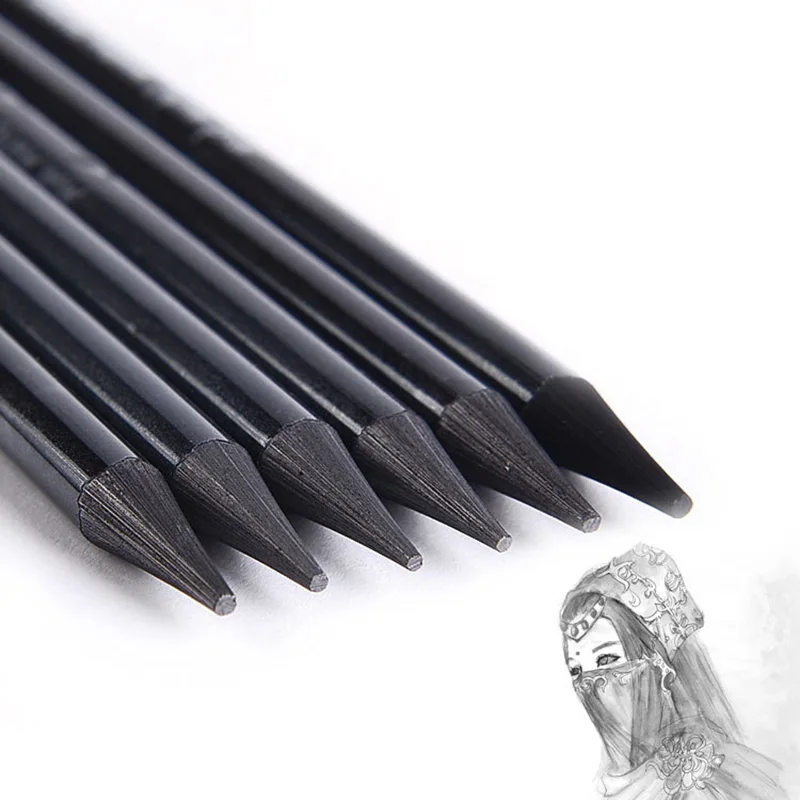 Твердая графитовая углеродная ручка для офиса школы канцелярские