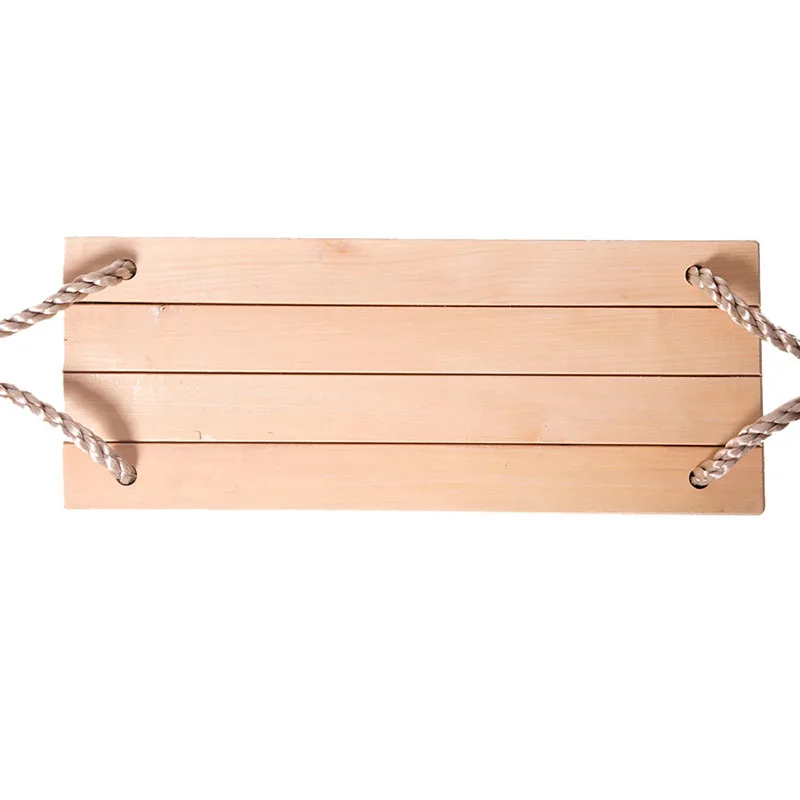 Деревянные качели для детей и взрослых с веревкой Детские комнатные уличные