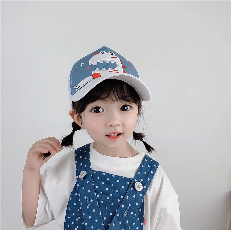 Детская летняя кепка для мальчиков Солнцезащитная бейсболка девочек пляжная