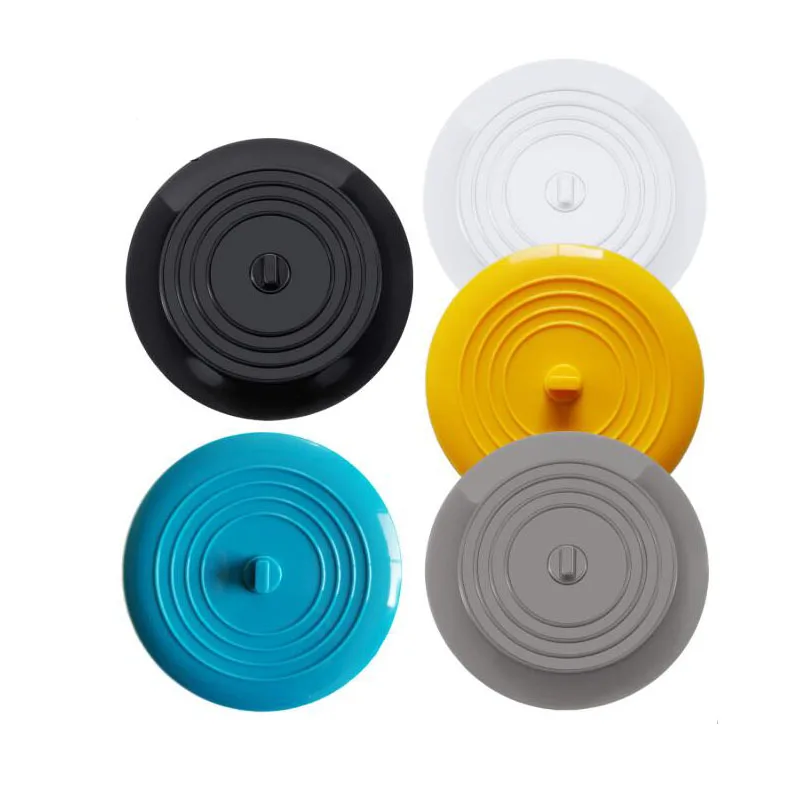 

Kitchen Sink Filter Silicone Sink Anti-Clogging Pad Bathtub Stopper Leakage-Proof Drain Cover Bathroom Hair Stopper Kitchen Tool