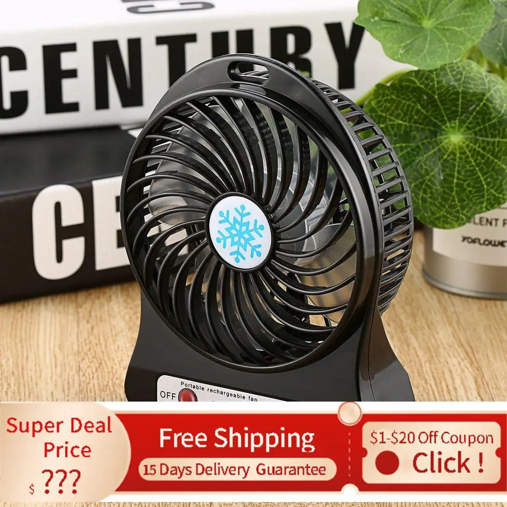 

Air Regulation LED Mini LED Air Cooler Charging Desktop 3 Mode Speed Regulation LED Lighting Function новый год 2022