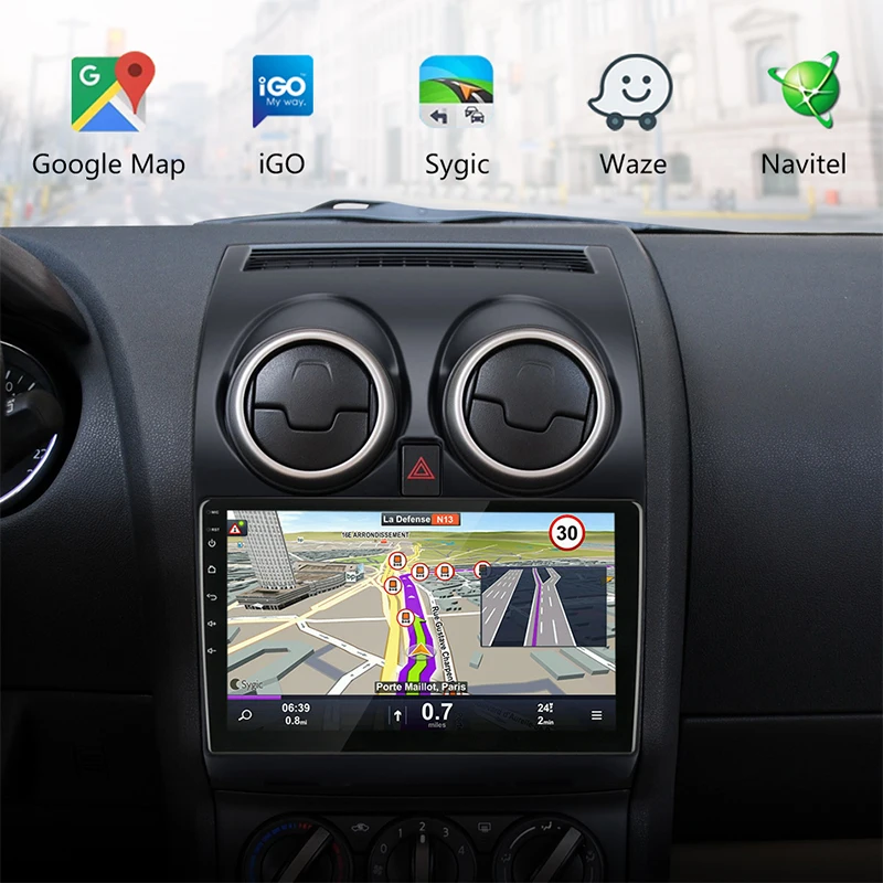 Vtopek 9 &quotAndroid автомобильный радиоприемник RDS DSP плеер сенсорный экран 2G + 32G