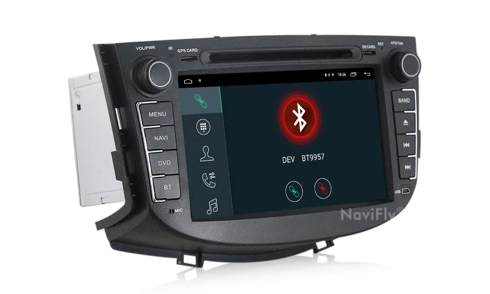 NaviFly Android 9,1 Автомобильный мультимедийный gps радио плеер для Lifan X60 стерео dvd-плеер wifi BT CANBUS четырехъядерный 2 Гб ram 32 ГБ rom FM