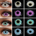 Цветные контактные линзы EYESHARE для глаз 2 шт. аниме Хэллоуин синие контакты ed ежегодные контактные косметические линзы Красота Макияж
