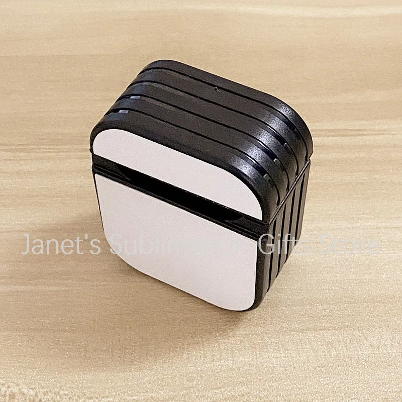 10 шт. DIY сублимационный чехол для Airpods Blank 2D Hard Cover + Pro Чехол беспроводных