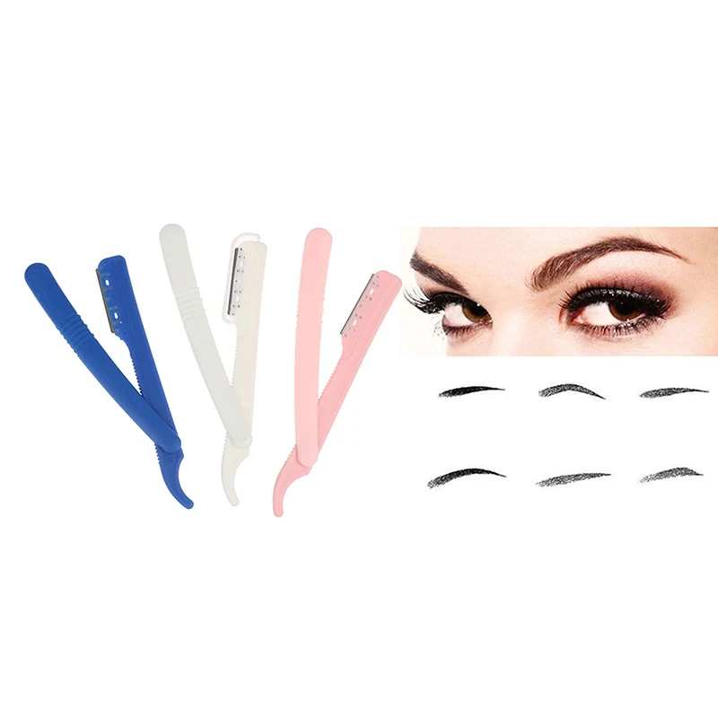 

Ручная бритва, складная бритва для лица, бритва для бровей, триммер для волос, инструмент для удаления волос