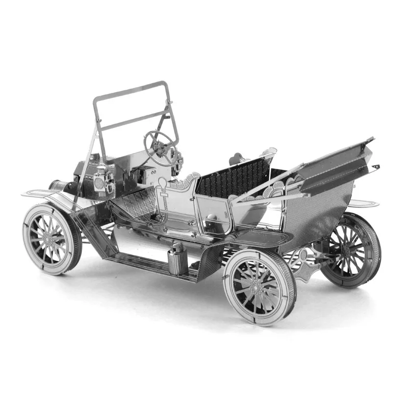 

3D Metal Puzzle 1908 Ford Model T Classic Car Model KITS Assemble Jigsaw Puzzle DIY Gift Toys for Children Adult Collection