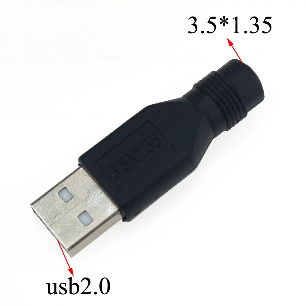 

YuXi 3.5*1.35mm 4.0*1.7mm Female Jack to Micro USB / USB 2.0 Male Plug DC Power Connector Adapter