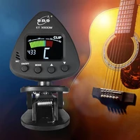 violin tuner universal black portable easy to install and use clip on backlit tuner accessories for musical instruments s3d2
