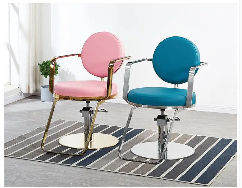 Стул для парикмахерской простой сетчатый красный - Цена: 42 845,71 руб.