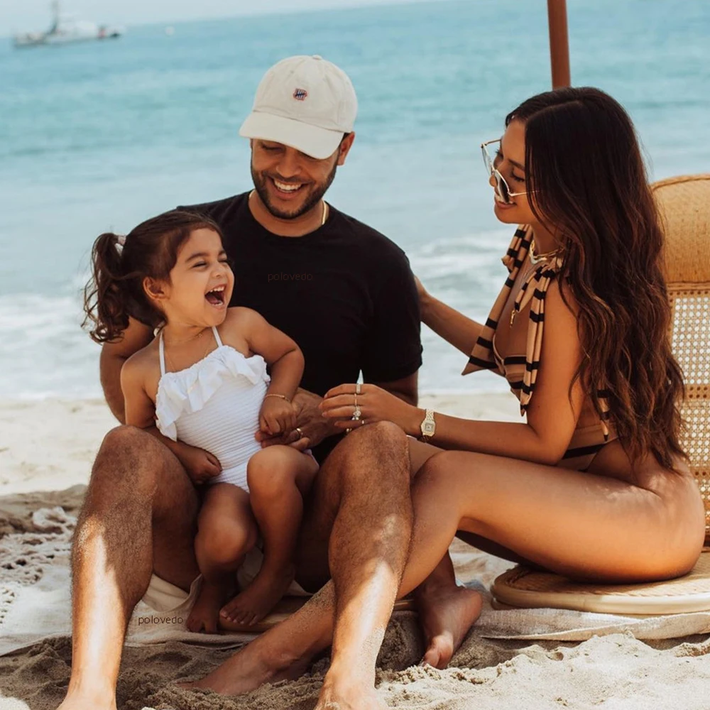 2021 сексуальный комплект бикини в полоску купальник-бандо женский купальный