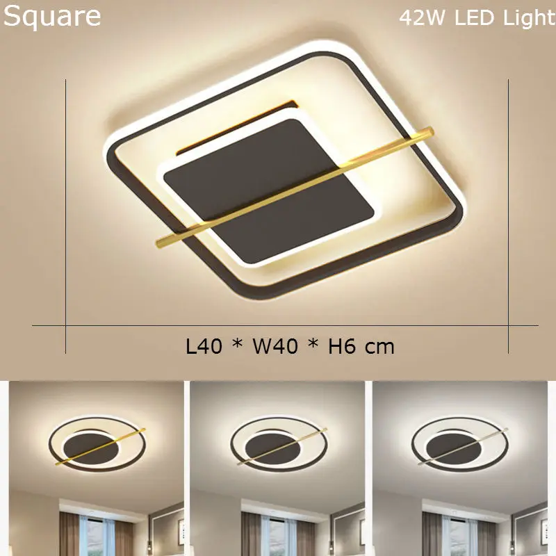 

Geometry Luminaires Chandelier For Bedroom Dining Room Kitchen LED Ceiling Lighting Fixture