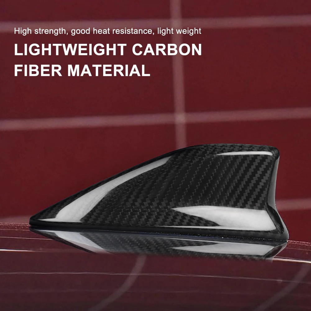 

Roof Antenna Car Radio Roof Shark Fin Antenna Carbon Fiber Trim Cover Signal Design for Subaru Brz Toyota 86 2014-2019 Accessori