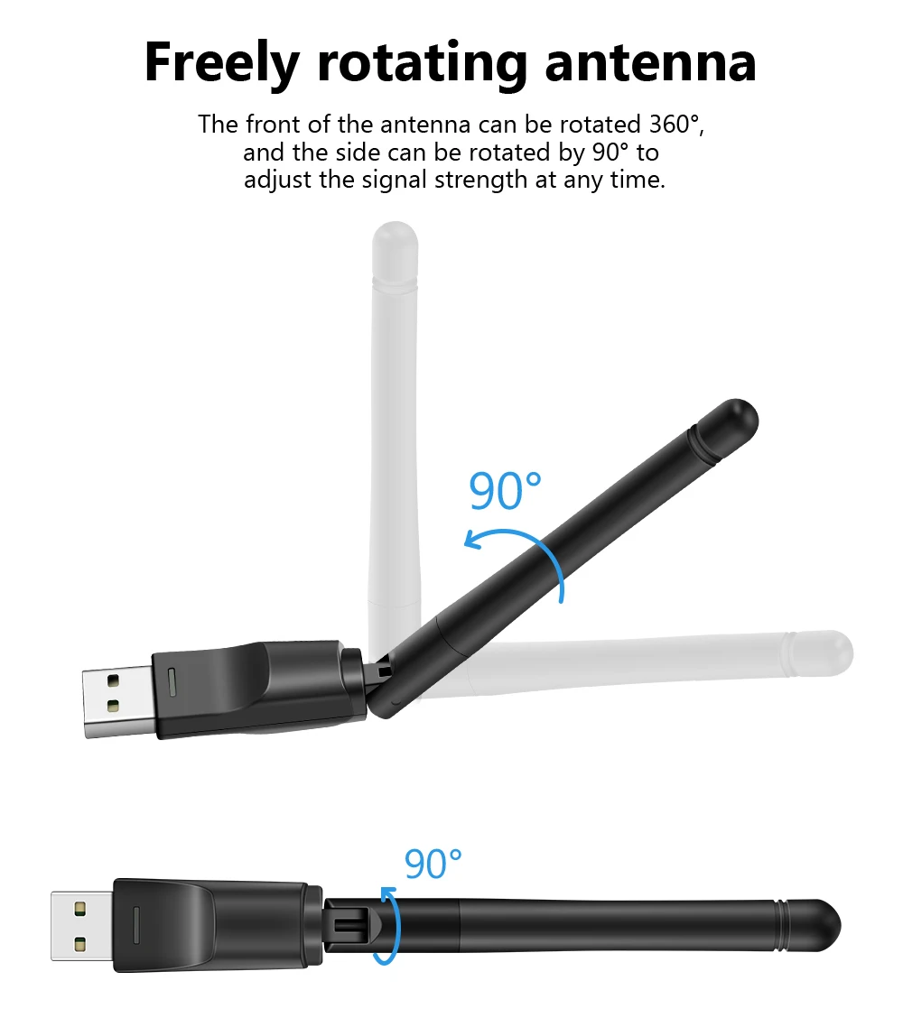 Wifi антенна USB 2,0 wifi адаптер wifi usb ethernet TECHKEY 150 Мбит wifi ключ 802,11 ngb enchufe wifi lan chromecast для ТВ