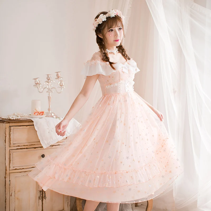 Женское платье с воланом шифоновое без бретелек и воротником C22AB7155|Женские