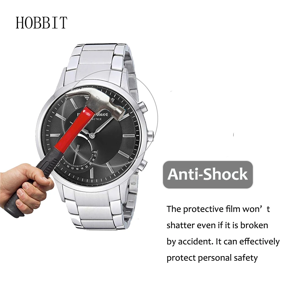 3 упаковки LCD Nano Explorist-proof Film для Armani ART3000 ART3001 ART3004 ART3010 ART3021 ART3028 ART3029 ART3030 Смарт-часы