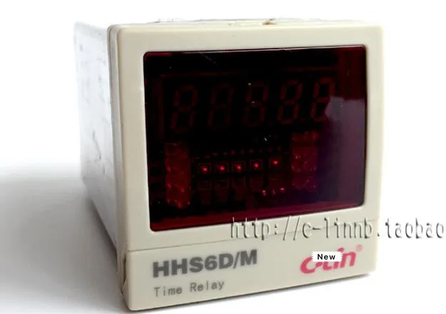 Программируемый многопетлевой цифровой дисплей HHS6D/M время второго петлевого