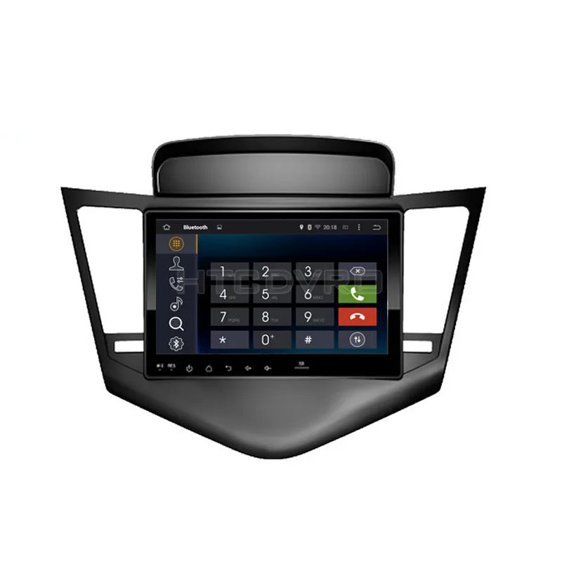 Автомобильный DVD-плеер YMODVHT 9 дюймов Восьмиядерный процессор 4 Гб + 32 ГБ Android 0 для