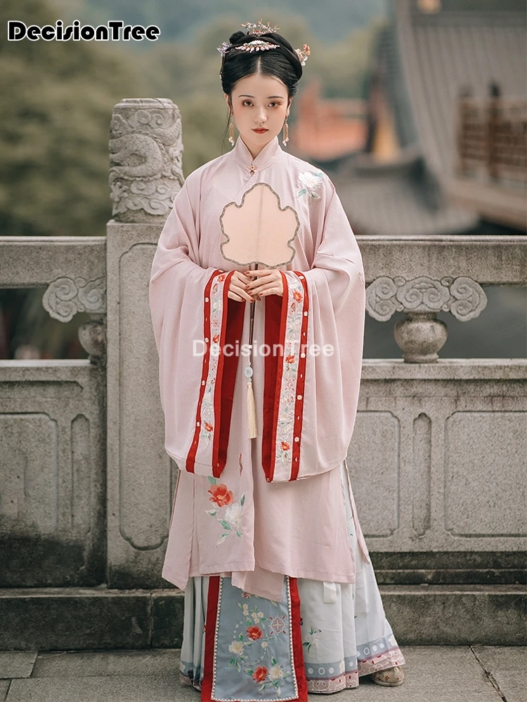 

2021 traditional chinese style hanfu dress woman elegant ancient folk dance costume ancient oriental performance costume