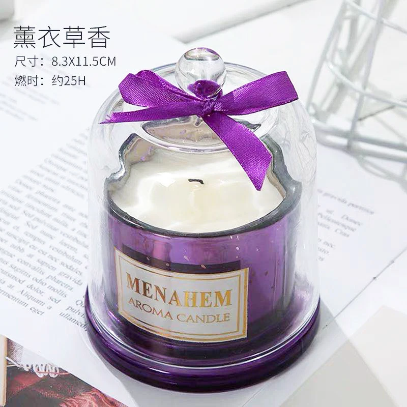 

Creative Bedroom Candles Nordic Aromatherapy Handmade Birthday Party Glass Jar Candle Velas Aromaticas Home Decor DB60LZ