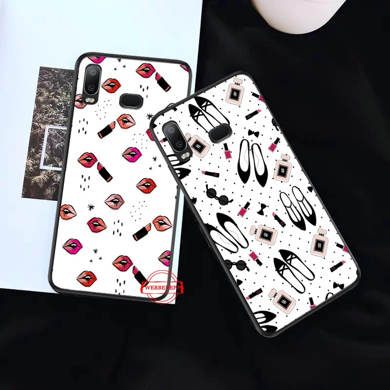 Силиконовый чехол для Samsung A3 A5 2016 2017 A6 Plus 2018 A7 A8 A9 A10 A30 A40 A50 A70 J6 | Мобильные телефоны