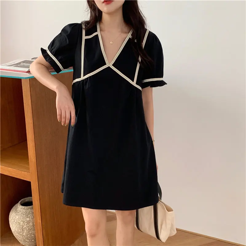 Платье Alien Kitty женское винтажное ТРАПЕЦИЕВИДНОЕ облегающее мини-платье для