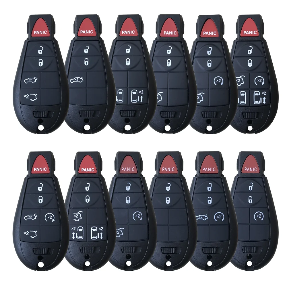 Новый 2 3 4 5 6 7 кнопочный дистанционный чехол умный Корпус ключа для Chrysler Jeep Grand